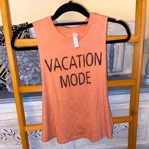 Vacation mode tank